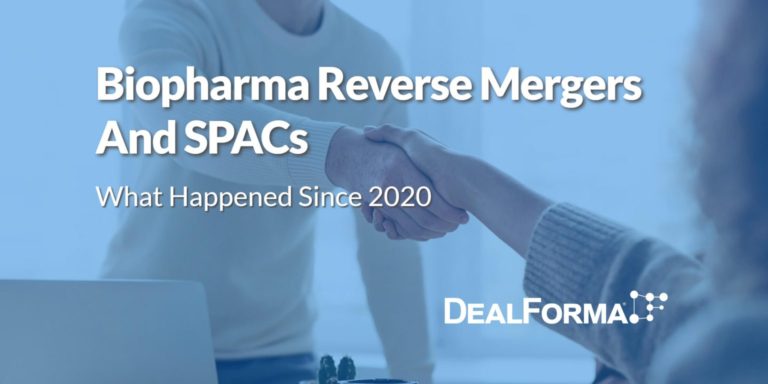 Biopharma Reverse Mergers And SPACs What Happened Since 2020