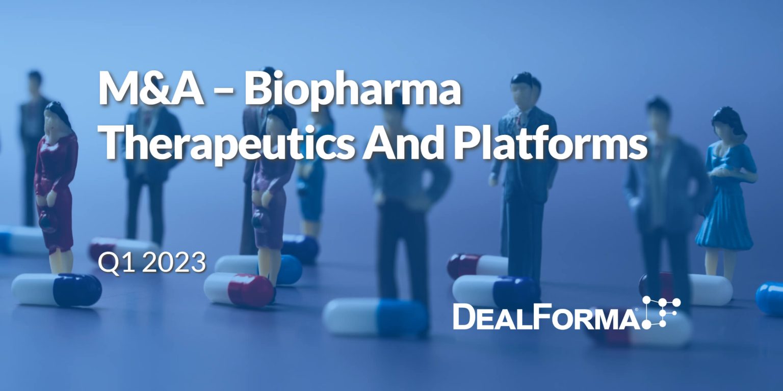 MA Biopharma Therapeutics And Platforms Q1 2023