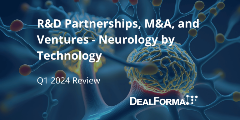 R&D Partnerships, M&A, and Ventures - Neurology by Technology – Q1 2024 Review