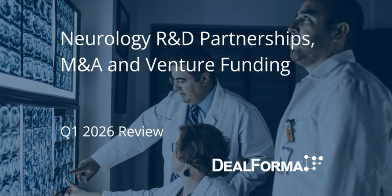 Neurology R&D Partnerships, M&A and Venture Funding - Q1 2026 Review