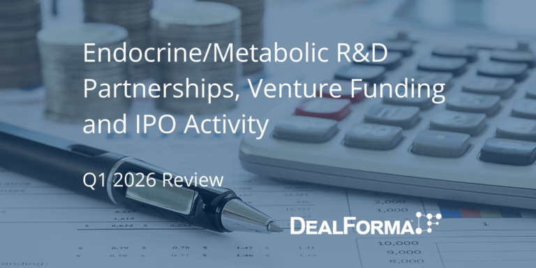 Endocrine/Metabolic R&D Partnerships, Venture Funding and IPO Activity - Q1 2026 Review