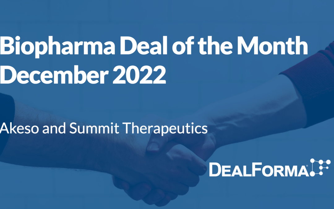December 2022 Top Biopharma Deal: Akeso – Summit for Cancer Drug Ivonescimab
