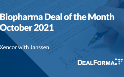 October 2021 Top Biopharma Deal: Xencor – Janssen for Plamotamab and XmAb Bispecific Antibodies