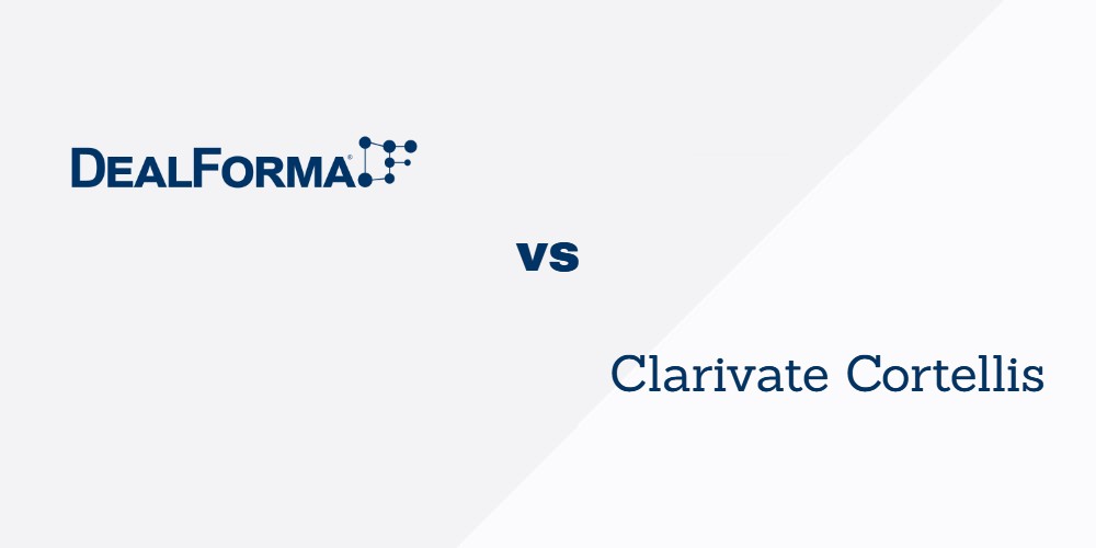 DealForma vs Clarivate Cortellis