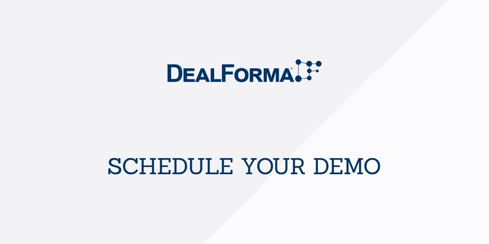 DealForma Schedule Your Demo